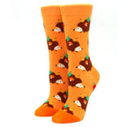 Novelty Woman Socks Harajuku Cotton Funny Happy Cartoon Cat Dog Pattern Unisex Socks Men Novelty Kawaii Socks - Matrix Studios