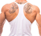 Men's Clothing Gym Vest Vests Bodybuilding Man Top for Fitness Stringer Sleeveless Sweatshirt T-shirts Suspenders Man Clothes - Matrix Studios