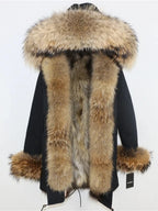 OFTBUY Winter Jacket Women Long Parka Real Fox Fur Coat Natural Raccoon Fur Collar Hood Thick Warm Streetwear Parkas New - Matrix Studios