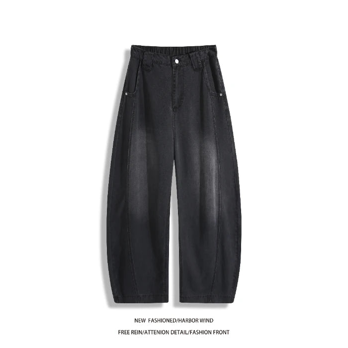 Man Pants Mens Jeans Summer New High Street Fashion Casual Thin Ice Silk Curved Blade Trousers For Men - Matrix Studios