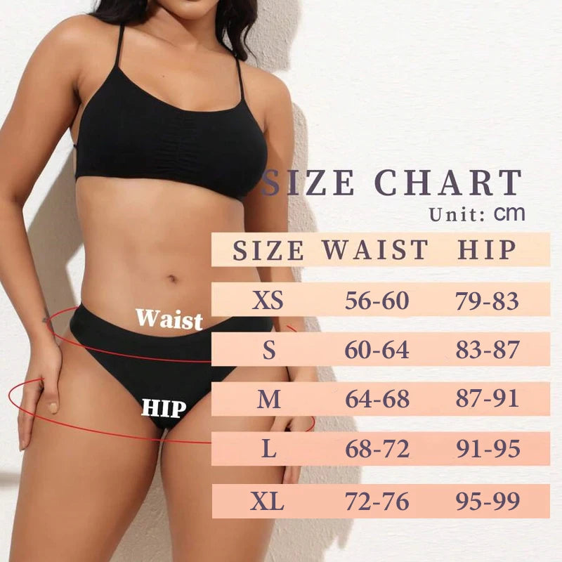 3PCS Women Ice Silk Seamless Thongs Underpants Sexy V-Waist Ultra-thin Panties Girls Low Rise Invisible G-string Lingerie XS-XL - Matrix Studios
