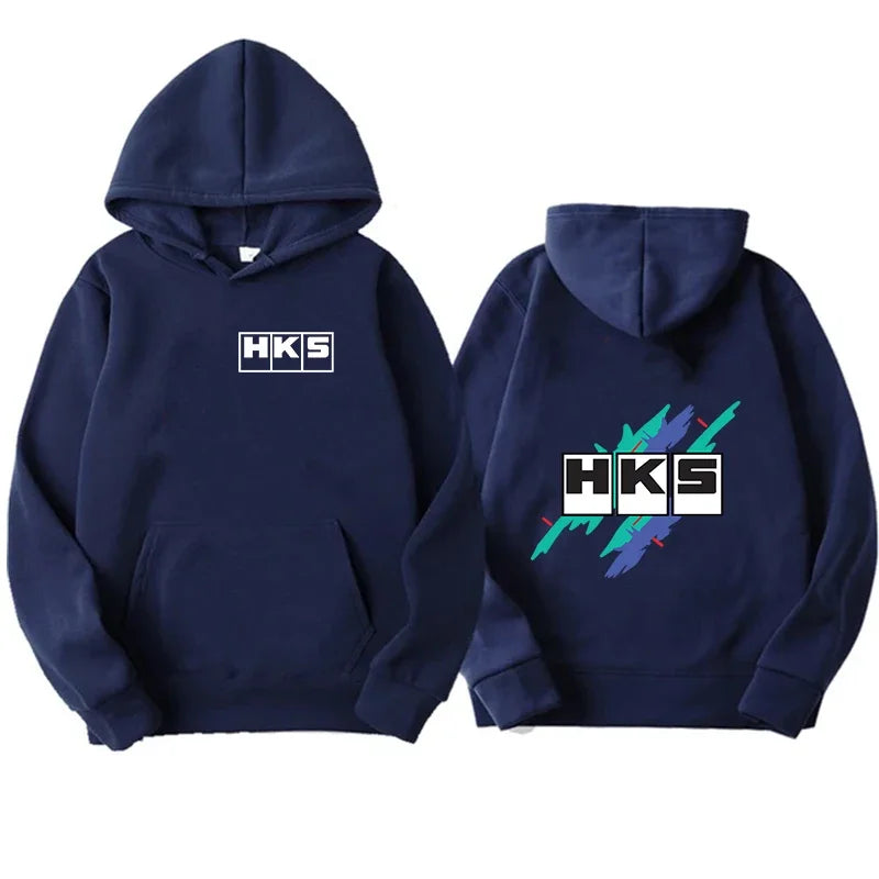 Japan JDM Modified Car HKS ENDLESS Hoodie Women Men Printed Hoodie Loose Casual Hoody Sweatshirt Unisex Long Sleeve Pullover - Matrix Studios