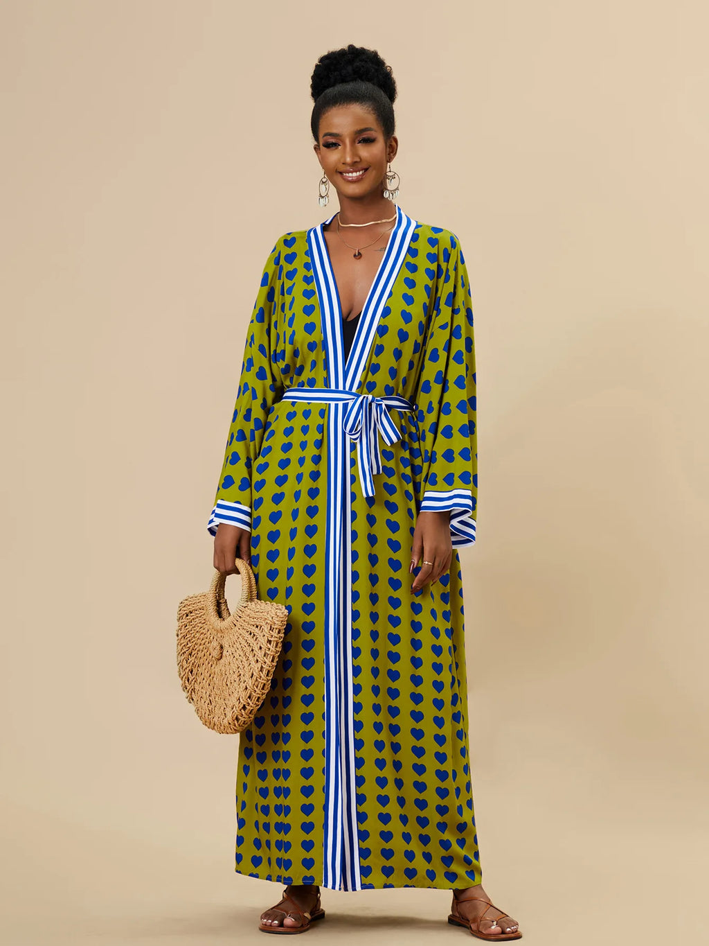 2026 Women Swimsuit Beach Cover Up Dress Sleeve Kaftan Beach Tunic Long Pareos Bikinis Cover Ups Summer Robe Plage Beachwear - Matrix Studios