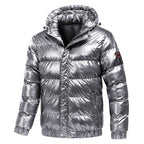 DIMUSI Winter Men's Jackets Fashion Men Cotton Warm Parkas Down Hoodies Coats Casual Outdwear Thermal Jackets Mens Clothing - Matrix Studios