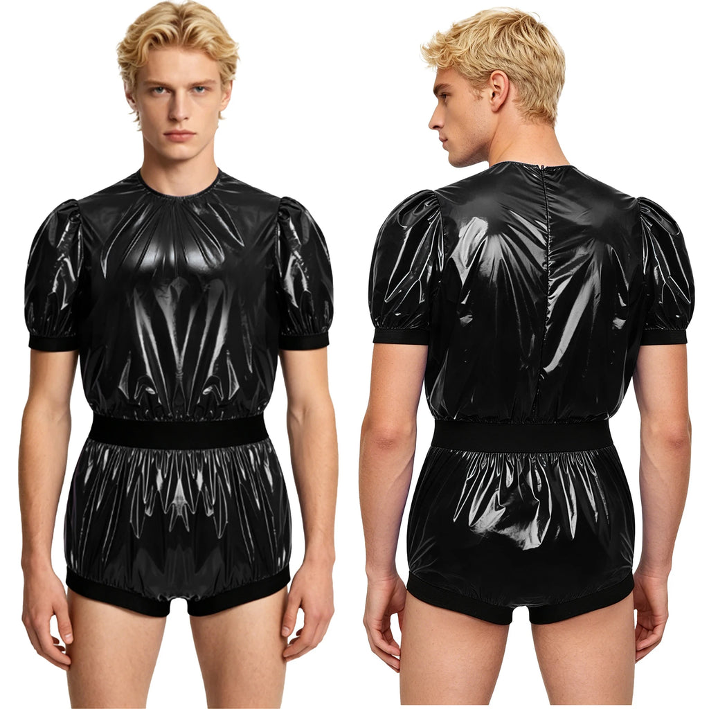 Women Men Washable Diaper Cover Sleeveless Waterproof Bodysuit Swimwear Clubwear Elderly Alzheimer Bedridden Adaptive Clothing - Matrix Studios