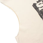 SATOSHI Vest Hip Hop Street Retro Washed Old Melted Popsicle Print Sleeveless Tshirts Men Women Cotton Round Neck Tank Tops - Matrix-studios.com