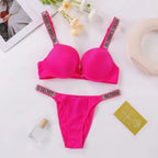 Women's Lingerie Set Sexy Breathable Soft Versatile Shapewear V Sexy Lingerie Bra and Panty Set Push Up Classic - Matrix-studios.com