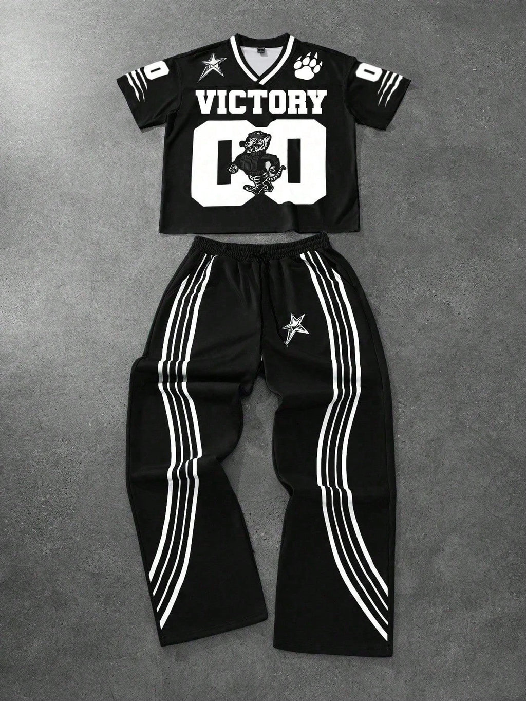 2026 Summer Men's And Women's Short Sleeved Pants 2-Piece Set With Letter Printing Simple Quick Drying T-Shirt Pants Casual Set