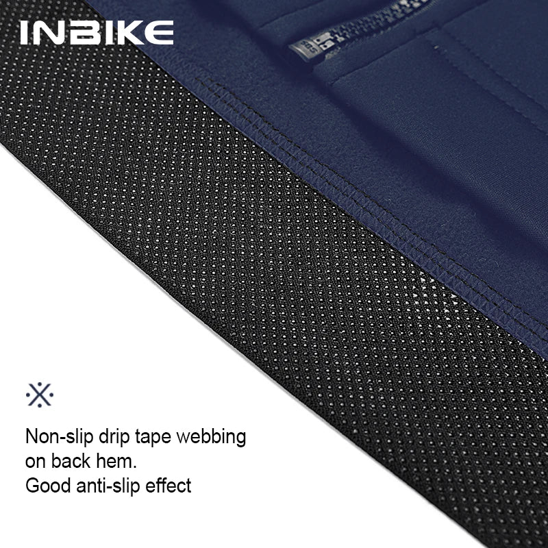 INBIKE Warm Thermal Cycling Jersey Set for Women Comfortable Fleece Road Bike Bib Pants Windproof Road MTB Clothing with Pockets - Matrix-studios.com