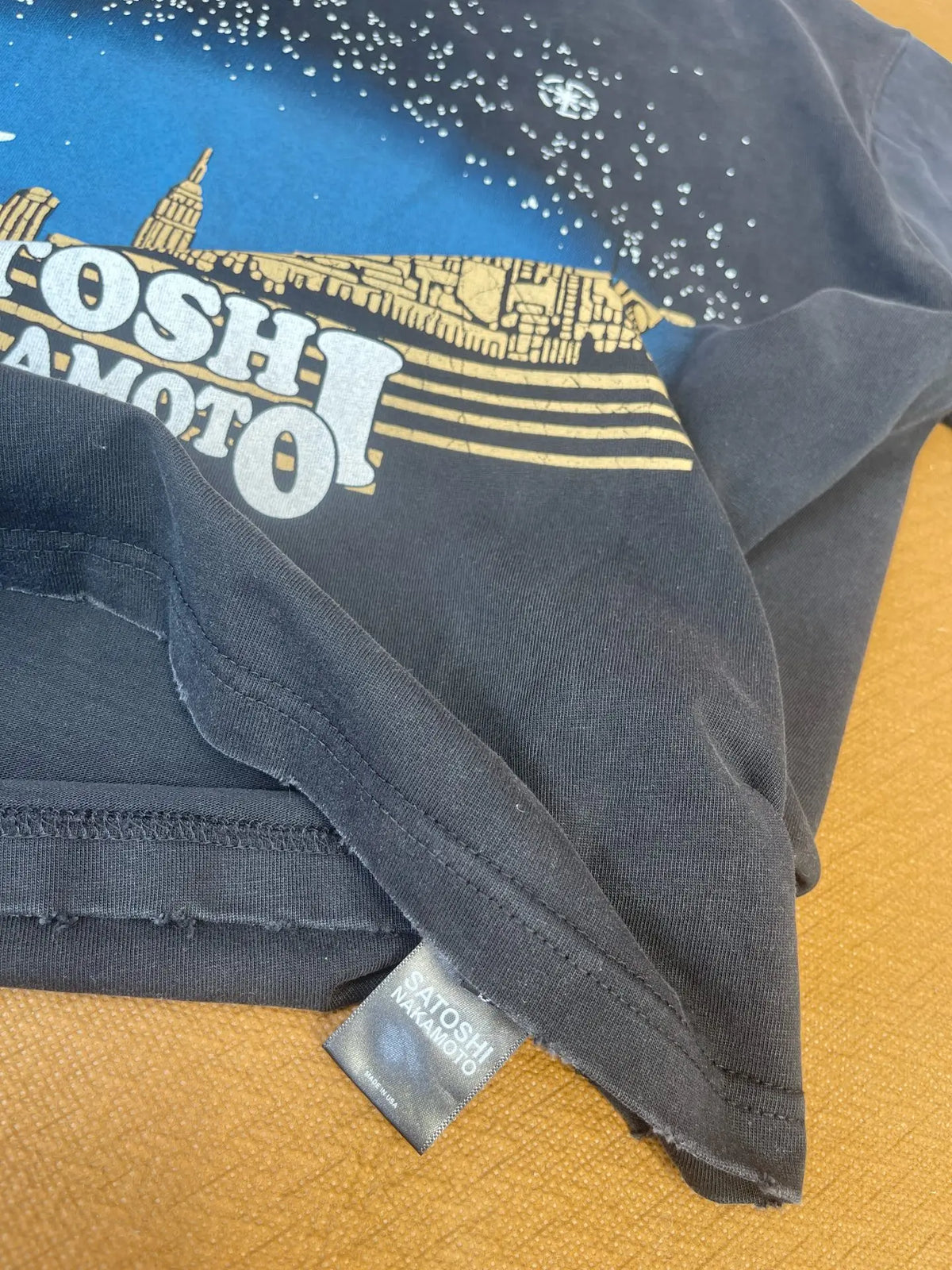 Satoshi Nakamoto Hole New York Night Skyline Short Sleeve T Shirt Men Women High Quality Tee Tops T-Shirt - Matrix-studios.com