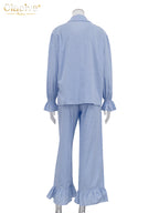 Clacive Fashion Loose Plaid Cotton Women's 3 Pieces Set 2025 Elegant Long Sleeve Shirt With High Wiast Wide Pants Set Female - Matrix-studios.com