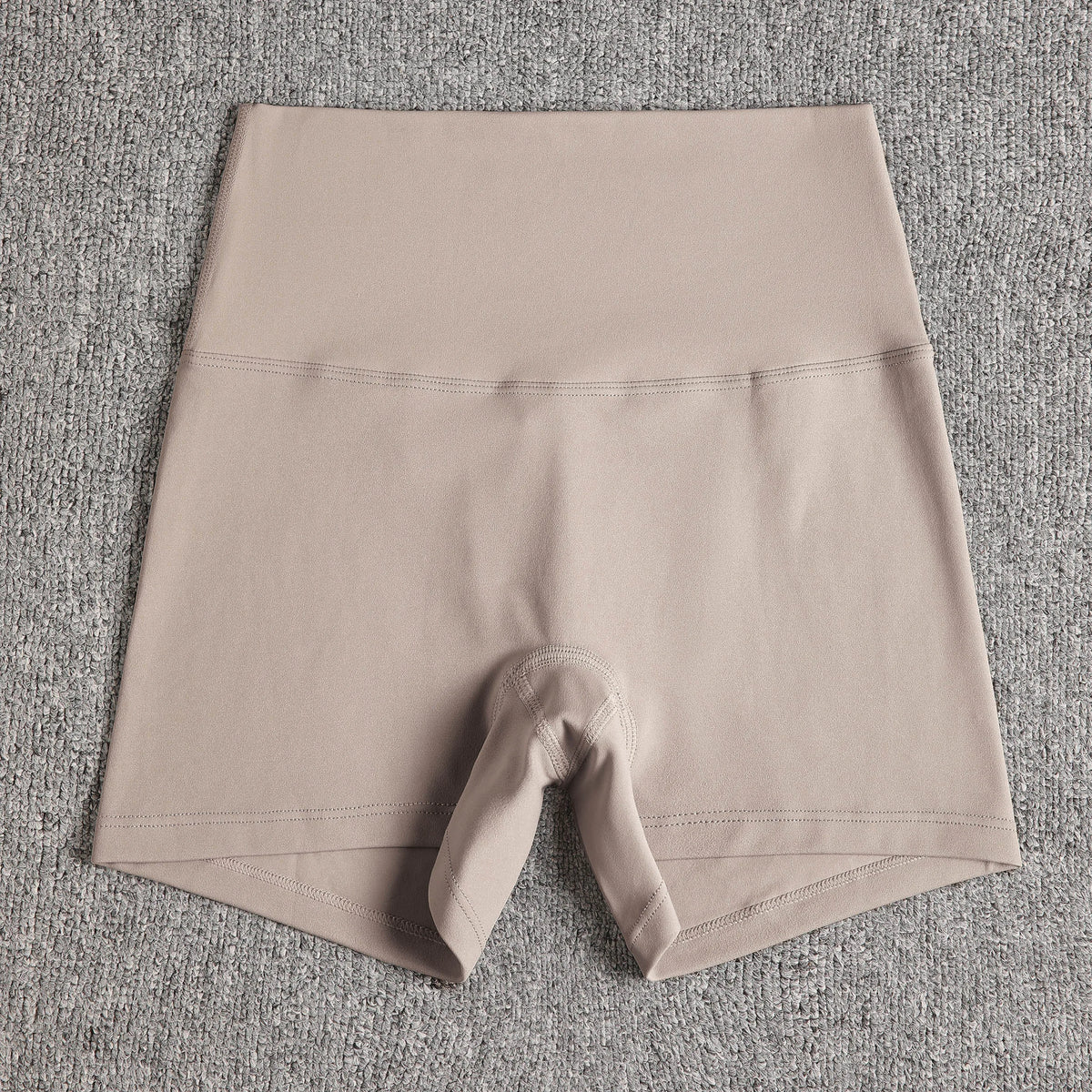 Solid Color Women Fitness Sport Short High Waist Yoga Short Legging Bike Soft Squatting Proof Comprehensive Training Jog Athleti - Matrix Studios