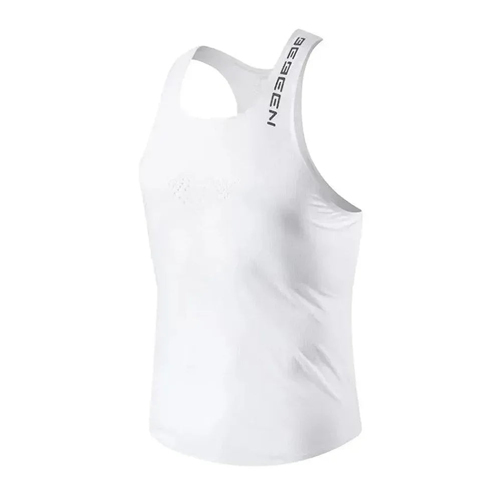 Mens Vest Mesh Breathable Quick Dry Outdoor Sports Sleeveless Top Lightweight Slim Fit Tank Top Men'S Fashion Summer New - Matrix Studios
