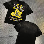 Europe America Trend Street Brand Satoshi Nakamoto T Shirts Colorful Letter Prints Washed Short-sleeved Men Women Loose Top Tee - Matrix-studios.com