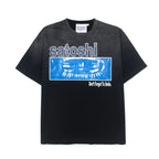 Europe America Trend Street Brand Satoshi Nakamoto T Shirts Colorful Letter Prints Washed Short-sleeved Men Women Loose Top Tee - Matrix-studios.com