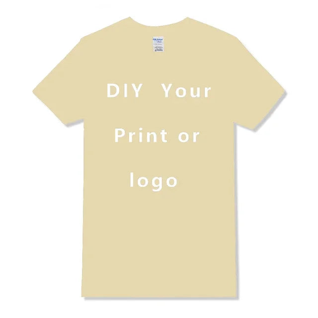 EU size 100% pure cotton custom T-shirt front and back team school uniform store logo text photo for men's personalized high-end - Matrix Studios