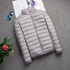 New Autumn And Winter Down Jacket Men's Fashion Hooded Super Light Warm Slim Coat Down Jacket Men's Coat - Matrix Studios