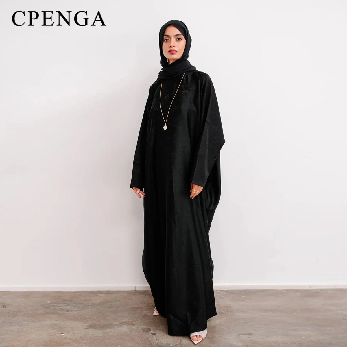 Luxury 2 Piece Muslim Outift Sets for Women Ramadan Dubai Hijab Abaya Dress Islamic Party Kaftan Robe Elegant Turkey Gown 2025 - Matrix-studios.com