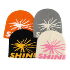 Y2K Letter Butter Knit Hats Skullies Beanies Autumn Winter Warm Hat Men Women Hip Hop Quality Skiing Cap Cycling Windproof New