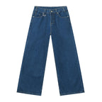 IEFB Vintage Camouflage Men's Jeans Fashion Washed Casual Wide Leg Denim Pants Autumn Winter Loose Male Trousers Old Blue 9C354 - Matrix Studios