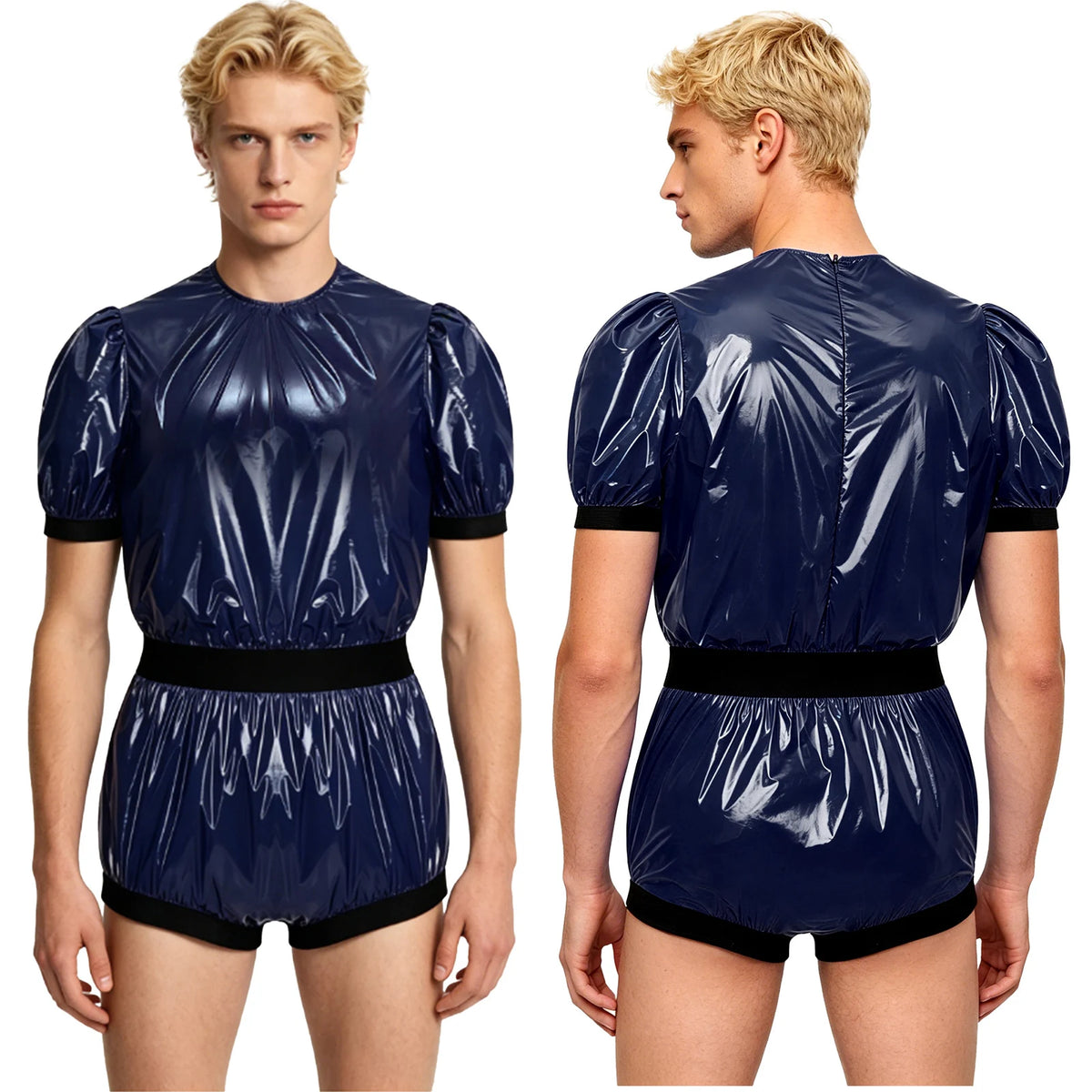 Women Men Washable Diaper Cover Sleeveless Waterproof Bodysuit Swimwear Clubwear Elderly Alzheimer Bedridden Adaptive Clothing - Matrix Studios