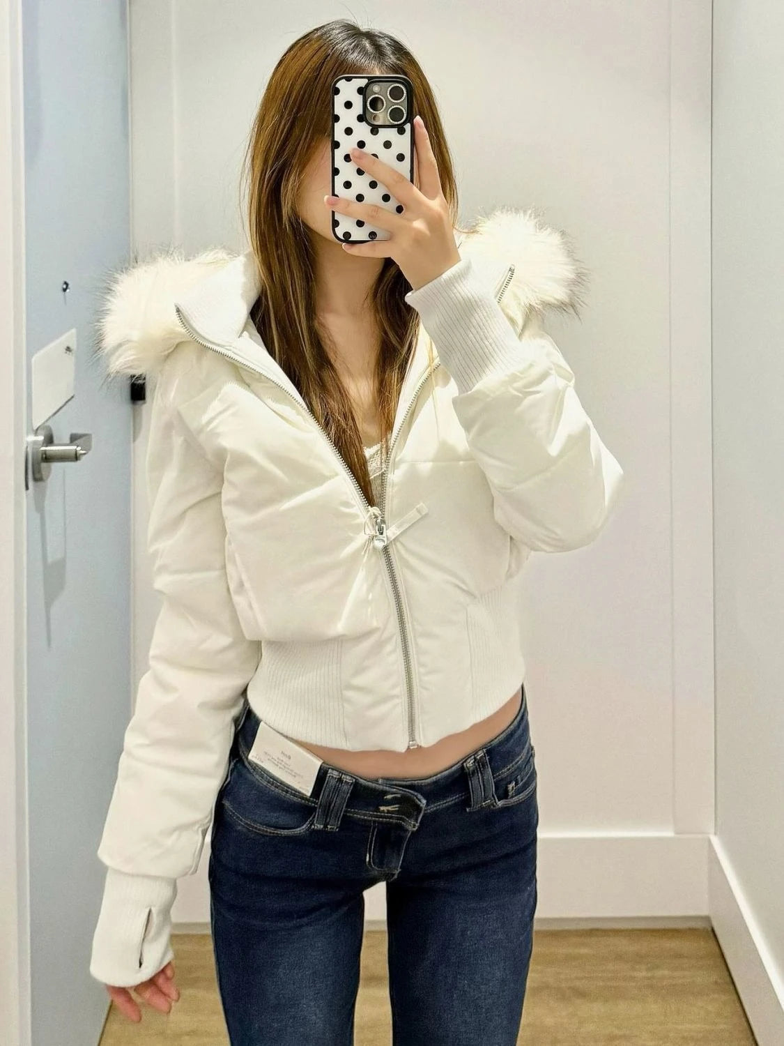 Vintage Kawaii Long Sleeve Loose Coat with Hooded Women Japanese Cute Zipper Sweatshirts Female Casual Y2k Jacket Overcoat Chic - Matrix Studios