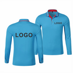 Long Sleeve Polo Shirt 2023 New Casual Long Sleeve Top Personal Company Custom Embroidery Men and Women Polo Shirt Long  Sleeve - Matrix-studios.com