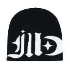 Y2K Letter Butter Knit Hats Skullies Beanies Autumn Winter Warm Hat Men Women Hip Hop Quality Skiing Cap Cycling Windproof New