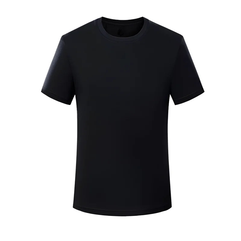 Cotton Short Sleeve Tops 220 Grams Heavy T-shirt Y2k Casual Comfortable Tee Shirt Black & White O-neck Woman Clothing YH2532 - Matrix-studios.com