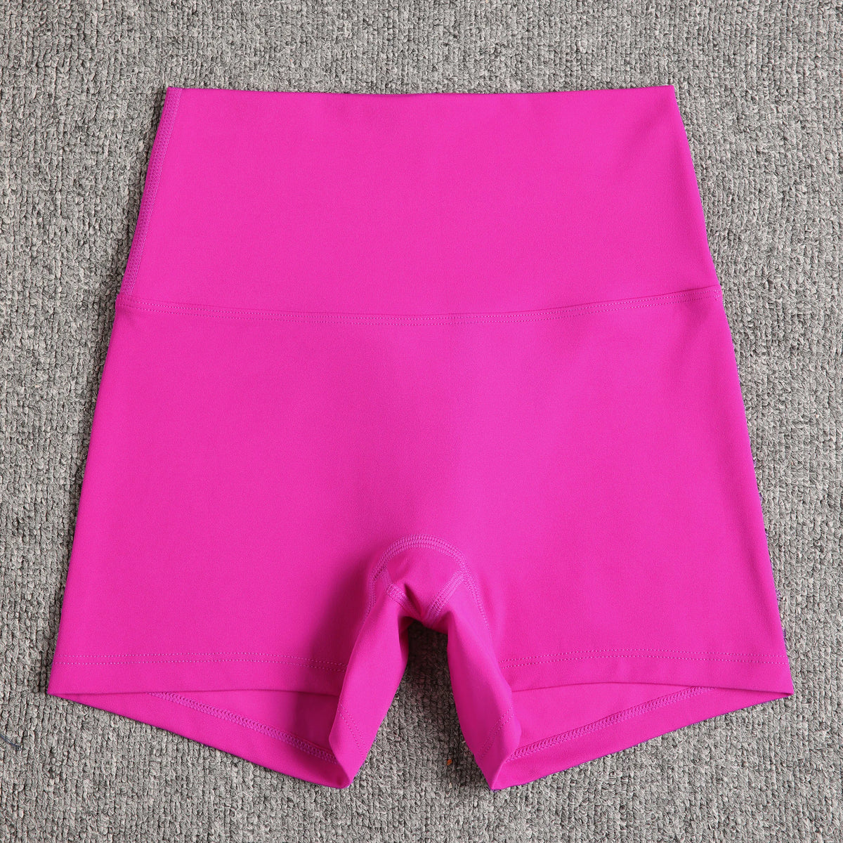 Solid Color Women Fitness Sport Short High Waist Yoga Short Legging Bike Soft Squatting Proof Comprehensive Training Jog Athleti - Matrix Studios