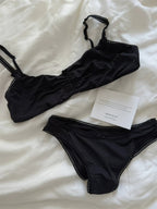 Lace Bra Set Woman Adjusted-strap Seamless Bras+Low Waist Panties Female Casual Simple Solid High Elasticity Lingerie Sets - Matrix-studios.com