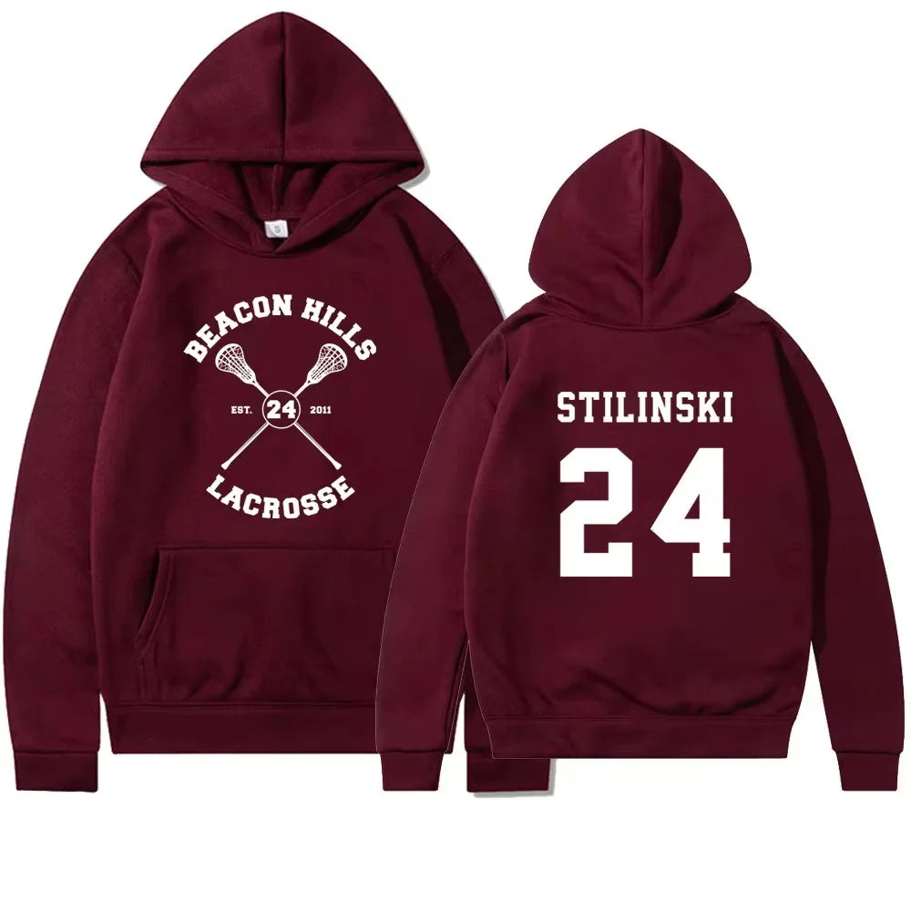 Autumn Teen Wolf Hoodie Beacon Hills Stilinski 24 Lahey McCall Men Womnen Fashion New Brand Design Pullover Men's Fleece Hoodies - Matrix Studios
