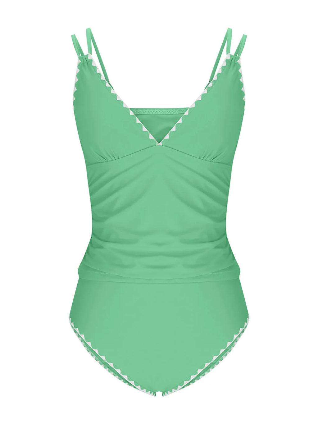 S - XXL New 10 Colors V Neck Tankini Bikini Women Swimwear Female Swimsuit Two-Pieces Bikini Set Bather Bathing Suit Swim K6770 - Matrix-studios.com