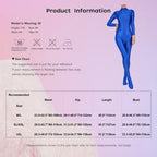 Women Full Body Jumpsuit Sports Gym Yoga Tights Bodysuit Long Sleeve Footed One Piece Solid Color Jumpsuit Body Shape Sportwear - Matrix Studios