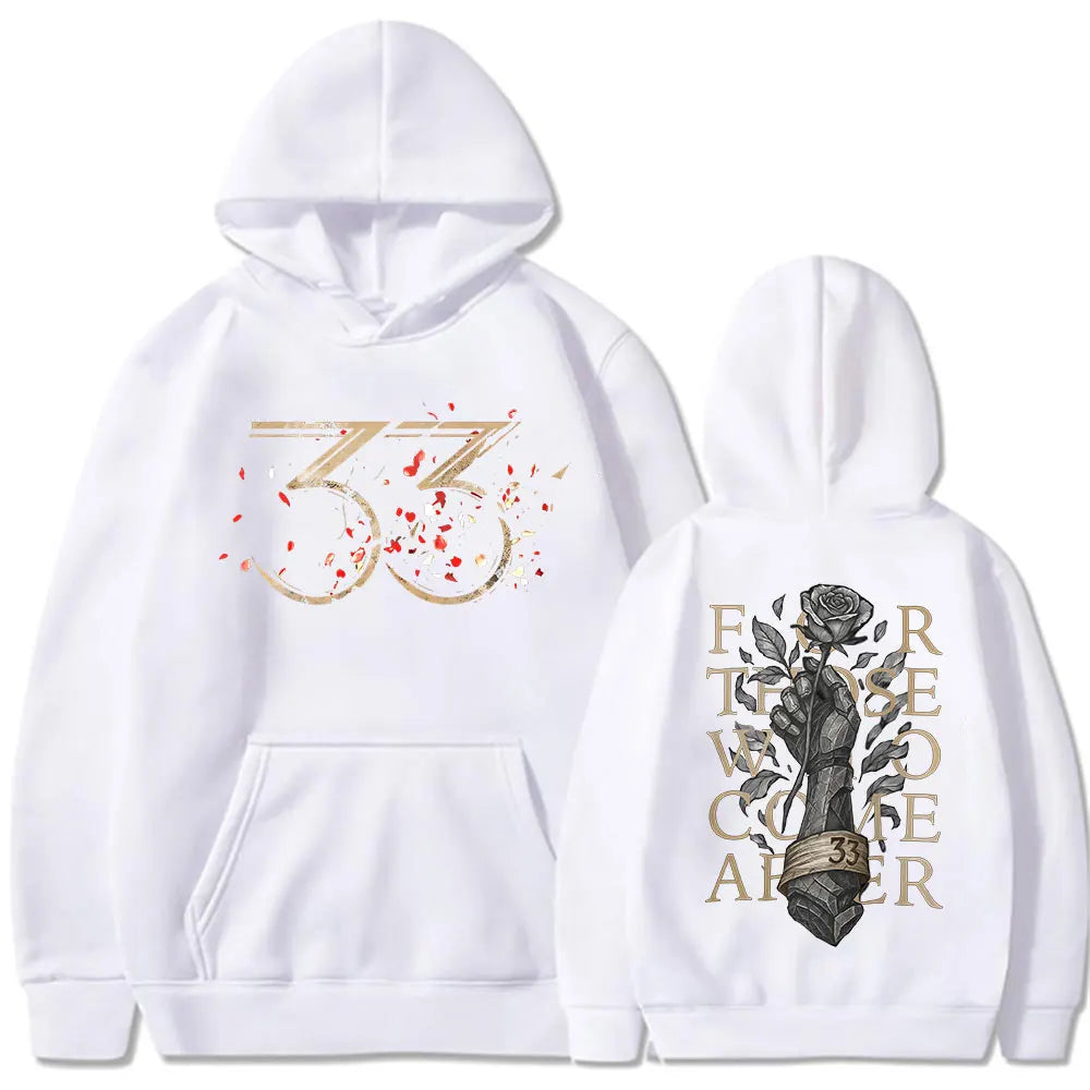 Game Clair Obscur Expedition 33 for Those Who Come After Hoodies Men Clothing Casual Long Sleeves Hooded Sweatshirts Streetwear - Matrix Studios