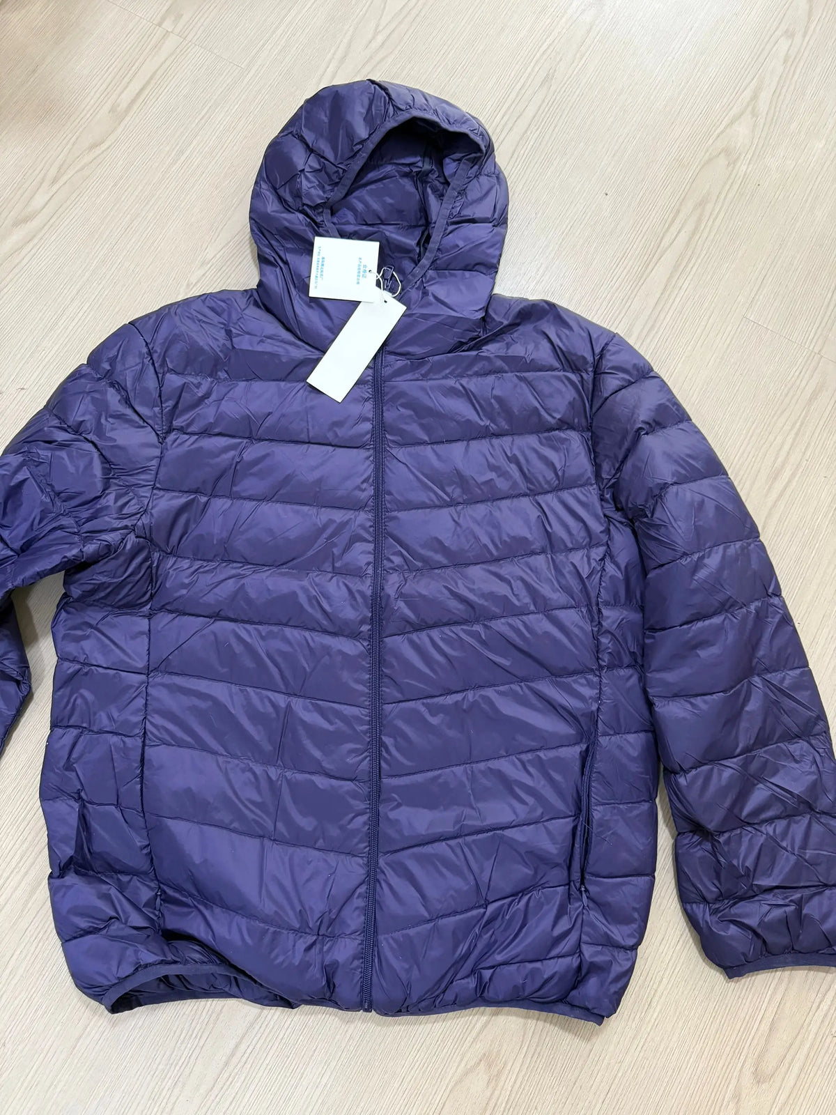 0-10℃ Men's Winter Jacket Ultra Light Duck Down Jackets Portable Hooded Puffer Feather Thin Parkas Windproof Outerwear Coat 5XL - Matrix Studios