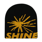 Y2K Letter Butter Knit Hats Skullies Beanies Autumn Winter Warm Hat Men Women Hip Hop Quality Skiing Cap Cycling Windproof New