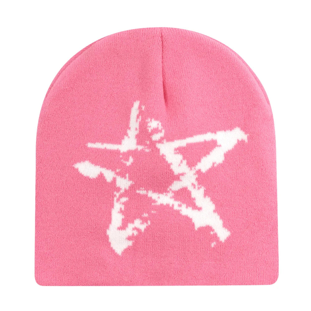 New Autumu Winter Keep Warm Knit Hat Women Men Skiing Beanies Outdoor Cold Hat Cycling Skullcap Fashion Letter Y2K Hiphop Beanie