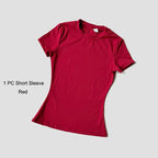 Sports Sets Fitness Hip-lifting Tight Top Short Sleeve Running Workout Gym Shorts Tracksuits For Women Breathable Sports Suits - Matrix-studios.com