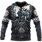 2024 New Hoodie 3d Viking Harajuku Print Pullover Men's Hooded Sweatshirt Oversized Vintage Male Clothing Fall Long Sleeve - Matrix Studios