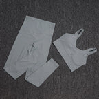 TRY TO BN Gym Sets Woman 2 Piece Sports Bra High Waisted Leggings Fitness Sportswear Women's Tracksuit Yoga Wear Workout Clothes - Matrix-studios.com