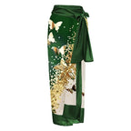 2026 New Sexy Print Retro Swimwear Beach Dress Cover Up Long Skirts Skirt Party Outfits Swimsuit Beachwear - Matrix Studios