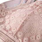 Women Lace Bra And Briefs Set Backless Bralette Solid Color Underwear Wireless Lace Bra Top Sexy Lingerie Set Female Intimates - Matrix-studios.com