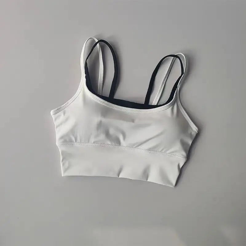 Women Breathable Sports Bra Shockproof Fitness Tops Push Up Gym Crop Top Brassiere Sport Bras Gym Workout Top Seamless Yoga Bra - Matrix Studios