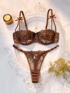 Valentine's Eve Light Purple Danube Group Ladies Sexy Lingerie Bra Women's Suit - the Temptation of a Seductive Night - Matrix-studios.com