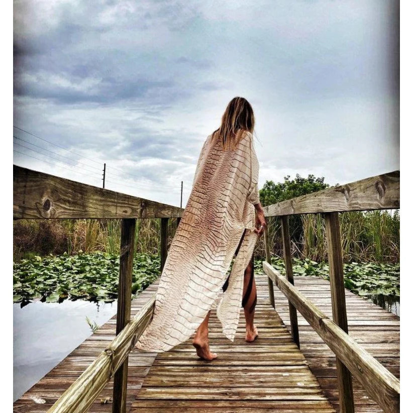 BIKINI Women Beach Dress Cover-Ups Long Stylish Tie Dye Open Front Beach Outfits Bathing Suit - Matrix Studios