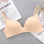 Women Seamless Bra Sexy No Wire Push Up Underwear Girls Students Breathable Thin 10 Colors Bras Female's Bra Breathable Gathered - Matrix Studios