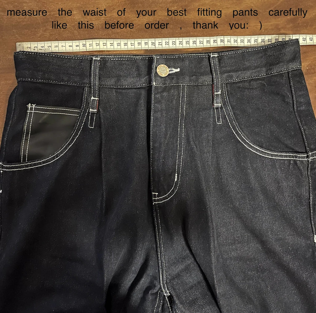 511XX-0009 RedTornado Raw Denim Jeans 16oz Heavy Weight Indigo Selvage One Washed Sanforized Zipper Pants - Matrix Studios