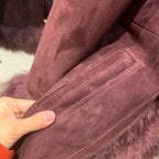 GO BALLISTIC YA Mongolia Sheep Fur Coat Women Real Leather Jacket Genuine Leather Coat - Matrix Studios