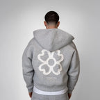 New TOROM Black Applique embroidery Personality Trend Zip Up Hooded Jackets Couple Hip-Hop Streetwear Classic Sweatshirt Men Ins